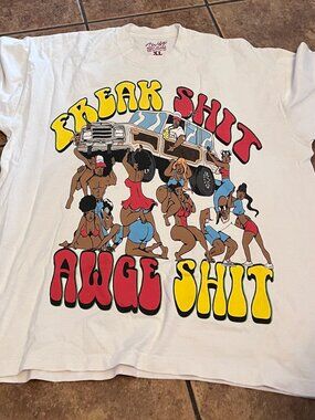 AWGE Asap Rocky Freak Sh*t Tee Shirt  Size XL